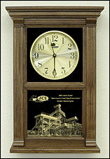 Etched Awards Clock
