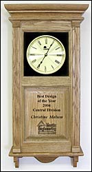 company logo clocks and custom personalized clock